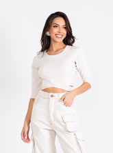 Cropped com Amarração