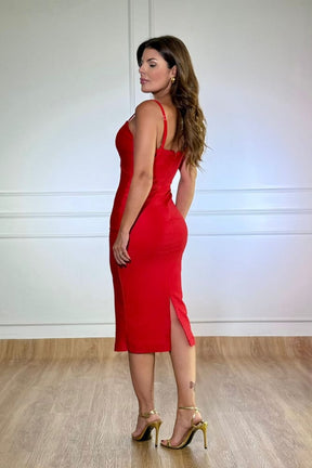 Vestido Longuete Alça Pandora