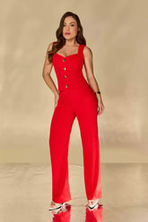 Conjunto Pantalona com Corsellet