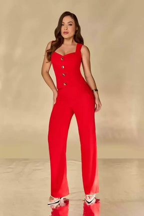 Conjunto Pantalona com Corsellet